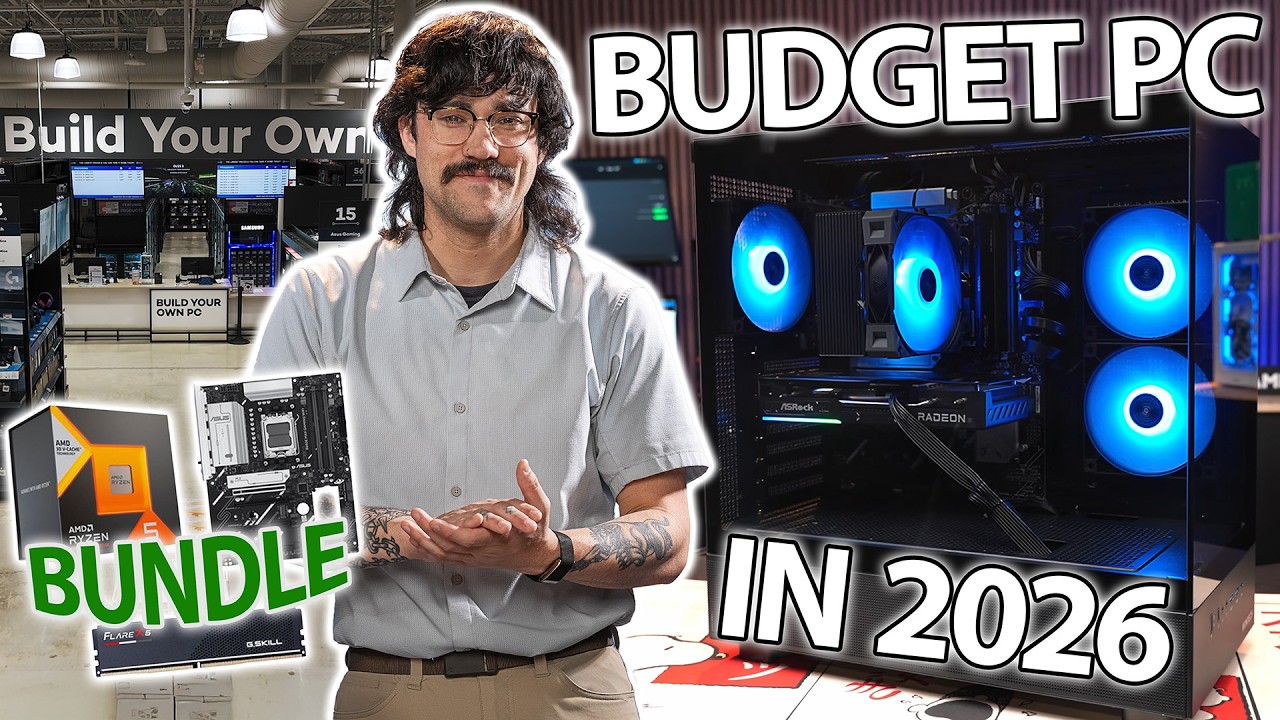 Собираем бюджетный ПК вместе с сотрудником Micro Center!