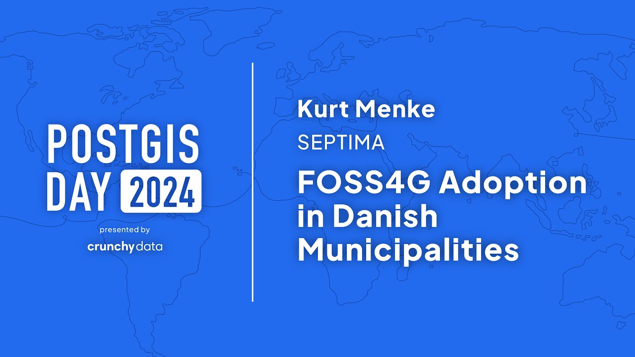 FOSS4G Adoption in Danish Municipalities with Kurt Menke