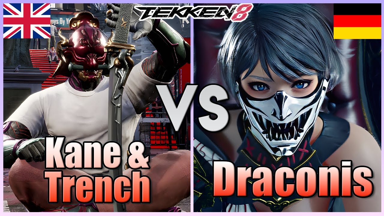 Tekken 8  ▰  Kane&Trench (Yoshimitsu) Vs Draconis (Reina) ▰ Ranked Matches!