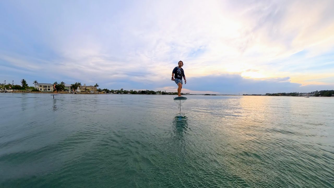 Sunset Drone Shots on the Waydoo Evo Pro Plus in Jupiter, FL