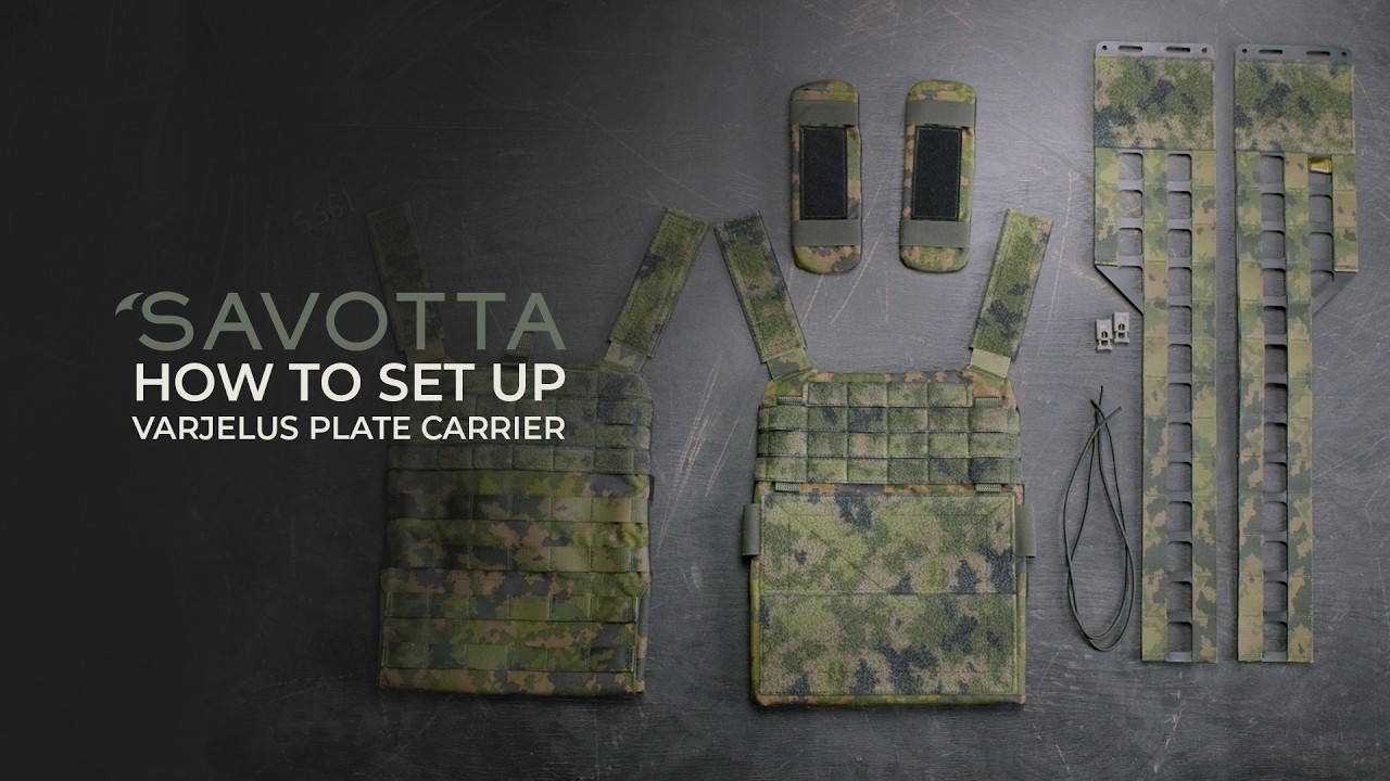 How to set up Varjelus plate carrier