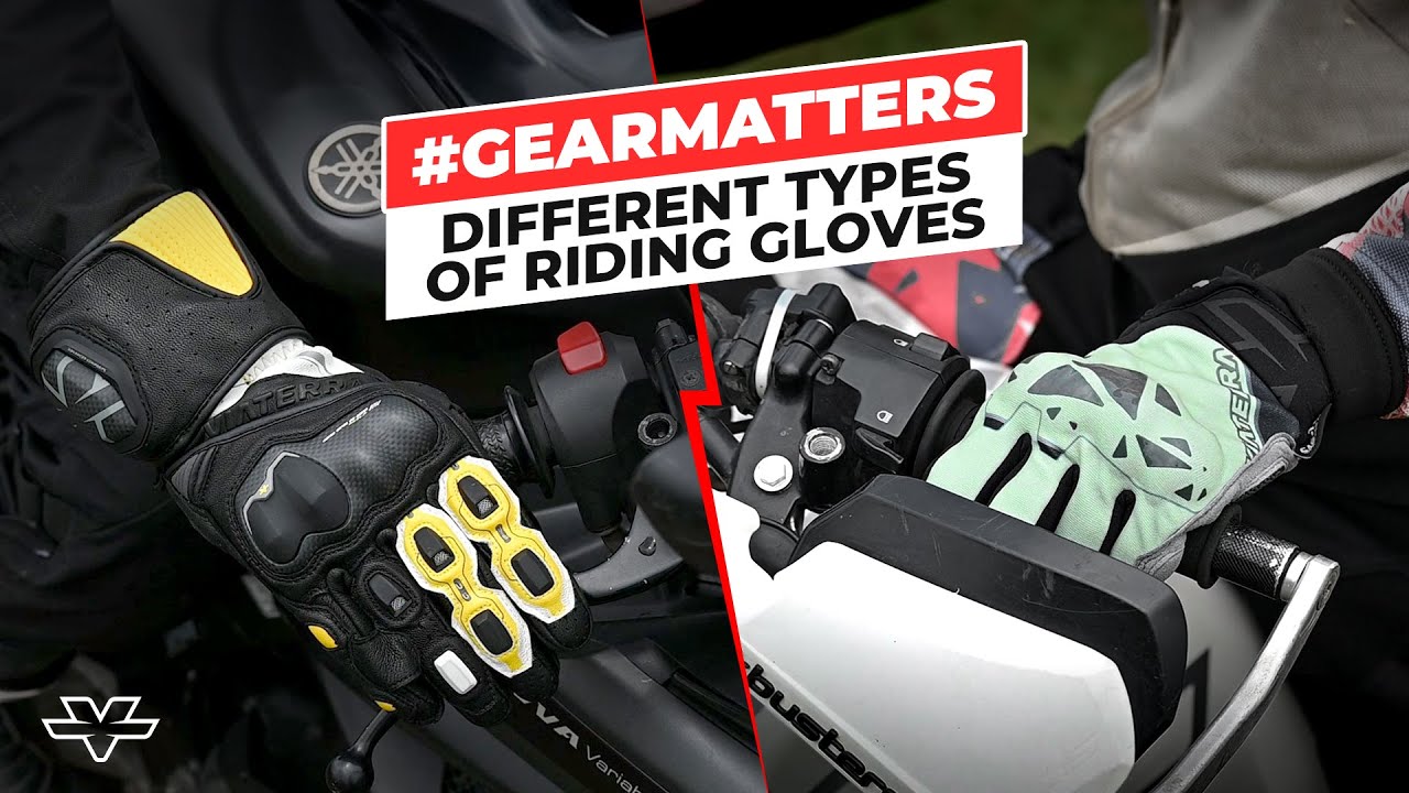 Different Types of Motorcycle Riding Gloves Explained #GearMatters #motorcyclegloves