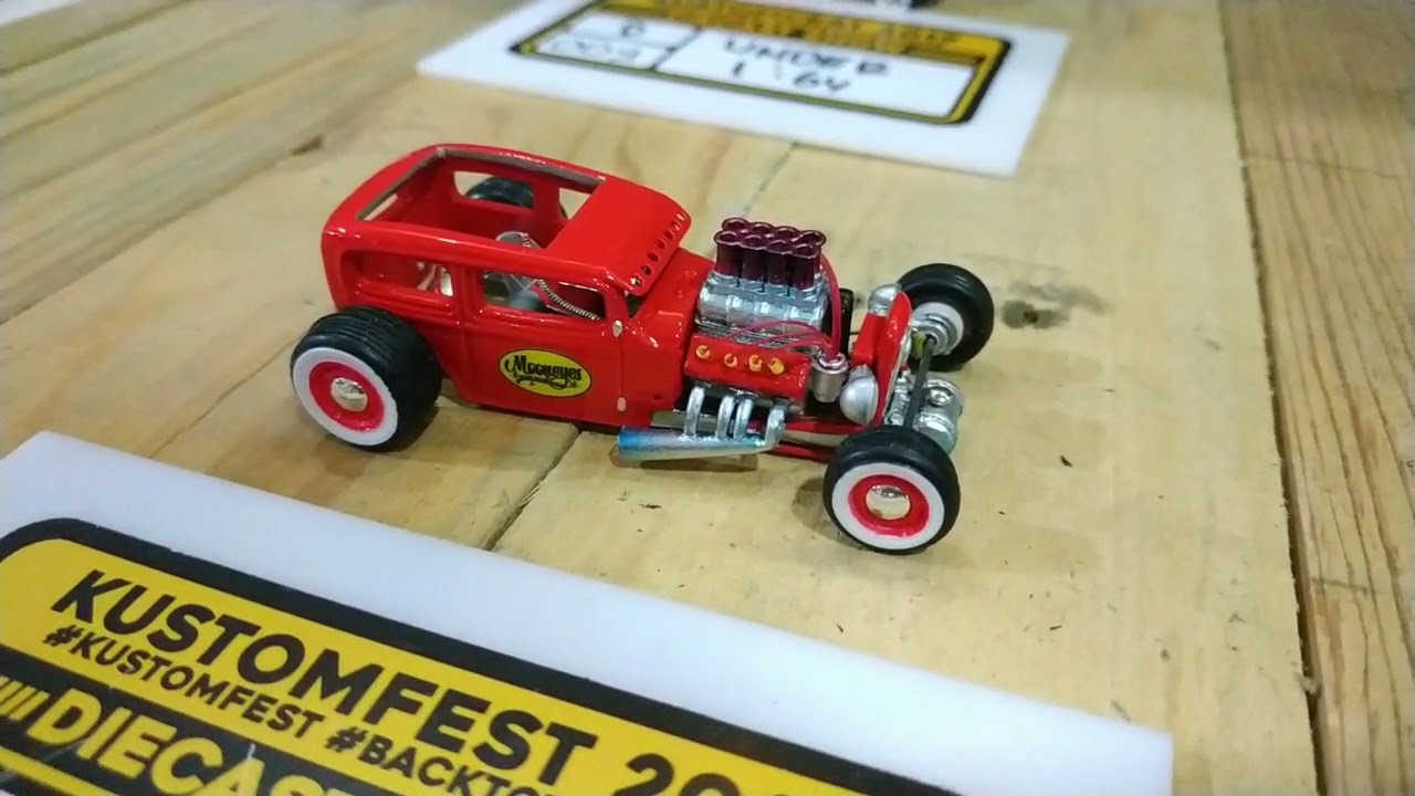 Custom hotwheels at kustomfest 2019, jogja expo center enjoyed