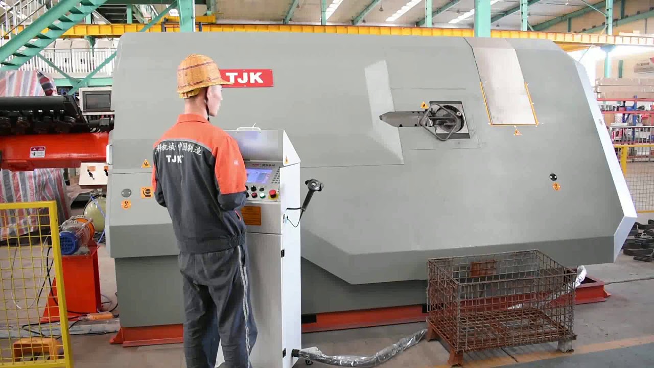 3D Stirrup Bending Machine WG3D13JP -- TJK MACHINERY