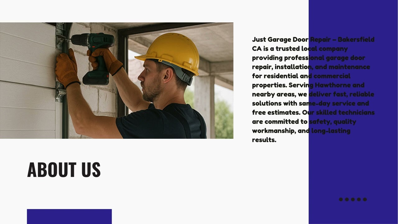 Just Garage Door Repair Bakersfield CA