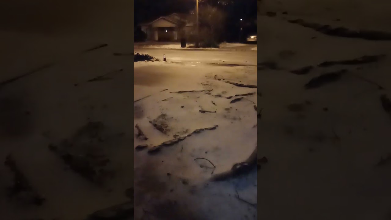 ICE Storm In Arkansas 2023