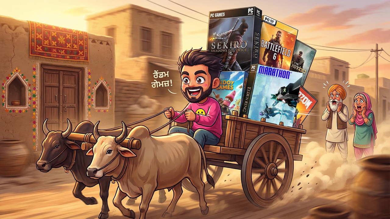 Playing Random PC games Punjabi Stream