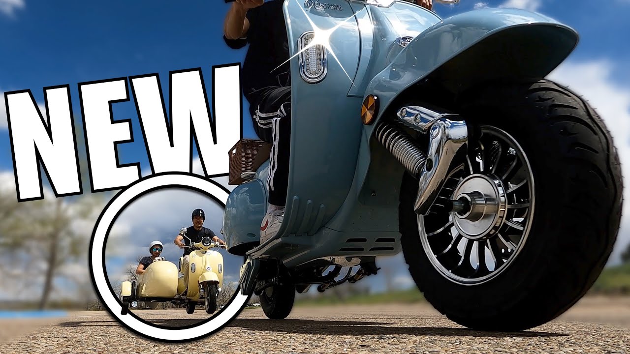 Значительные улучшения для этого электроскутера, вдохновлённого Vespa: Aventura-X 2023 года