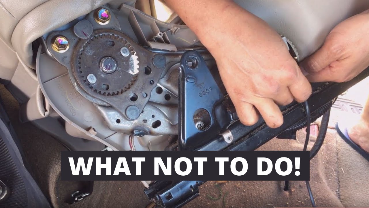 How NOT To Replace Seat Belt Buckle - Toyota Tundra 2004 - save a couple bucks