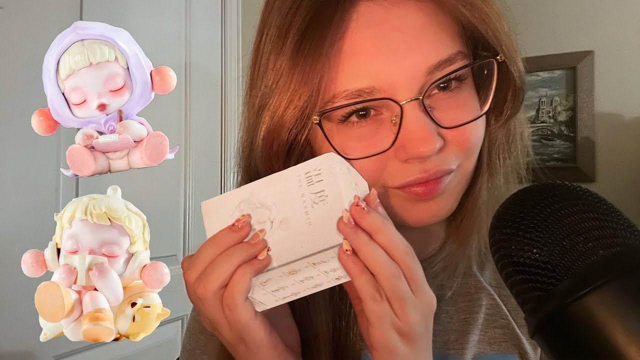 ASMR | Late Night Skullpanda Unboxing ♡