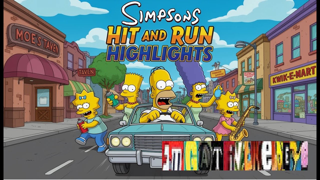 Simpsons hit and Run Highlights Pt 9