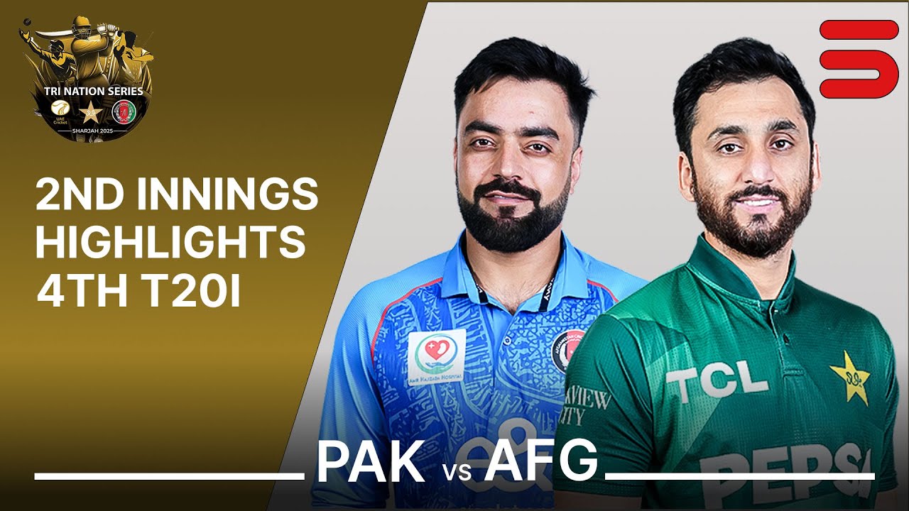 2nd Innings Highlights | Pakistan vs Afghanistan | T20I Tri Nation Series 2025 | Match 4 | M3Q1K