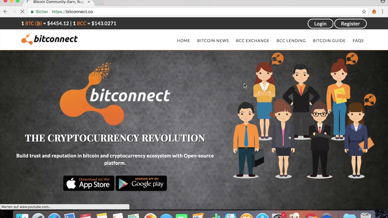 How to register/sign up on Bitconnect