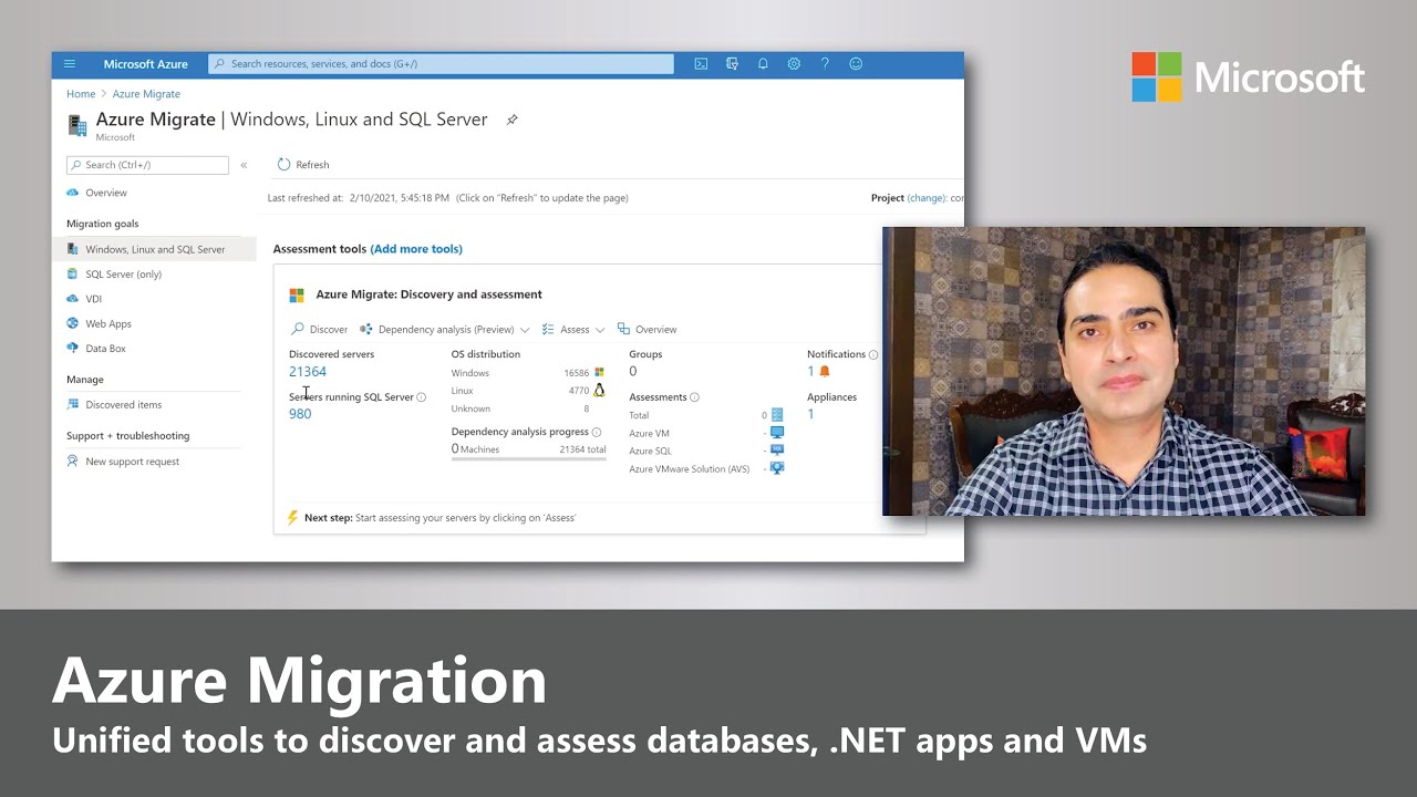 Azure Migration | Новые унифицированные инструменты для обнаружения и оценки баз данных SQL, прил...