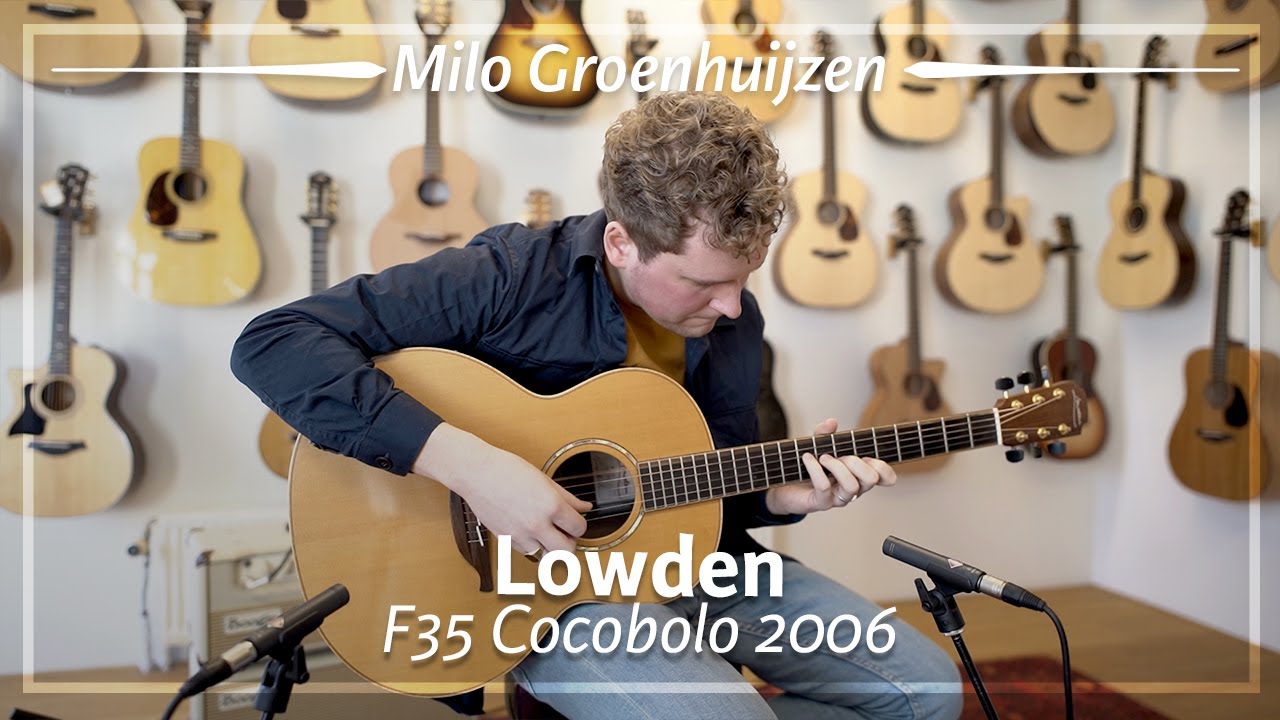 Lowden F35 Cocobolo Sitka 2006 played by Milo Groenhuijzen | Demo