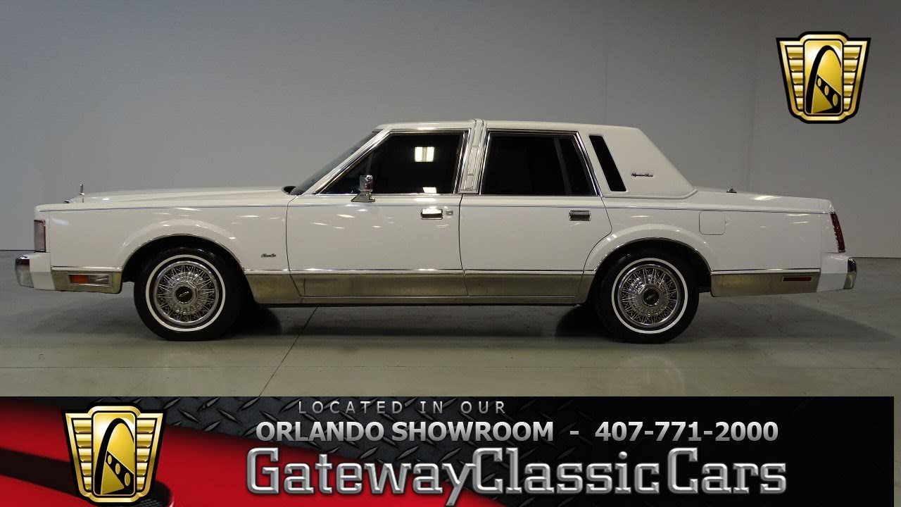 1985 Lincoln Town Car Gateway Orlando #1118
