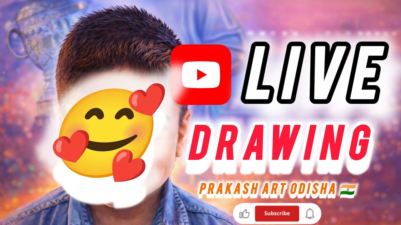 PRAKASH ART ODISHA🇮🇳 is live! Live DRAWING 😍❤️