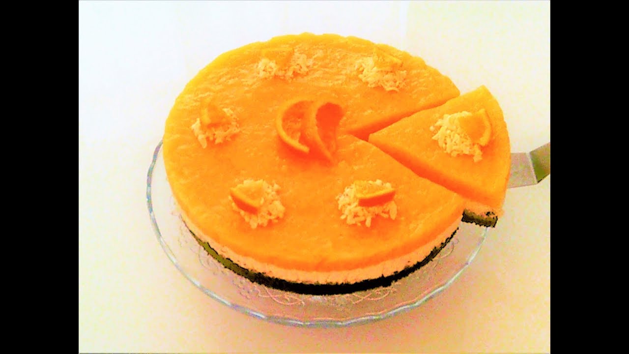 Gâteau à l'Orange en Trois Couches facile