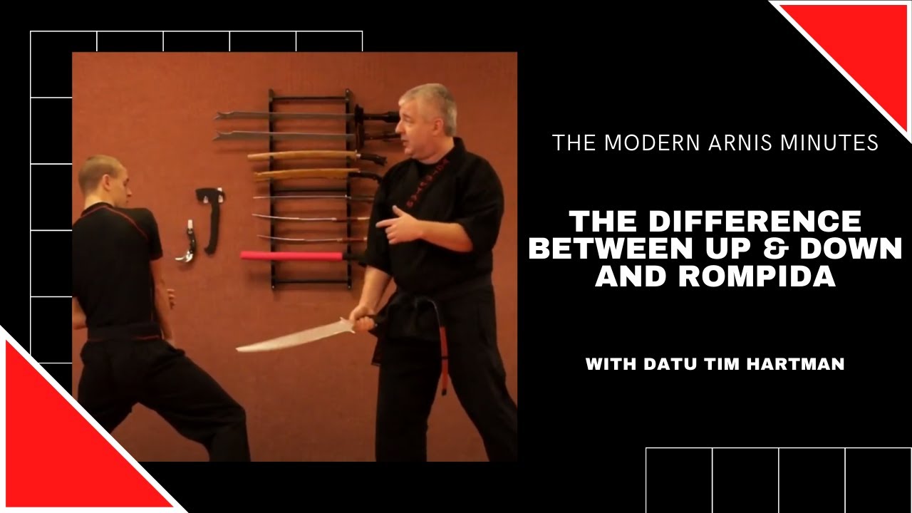 What's the Difference Between Up & Down and Rompida? | FMA: Kali, Arnis, Escrima