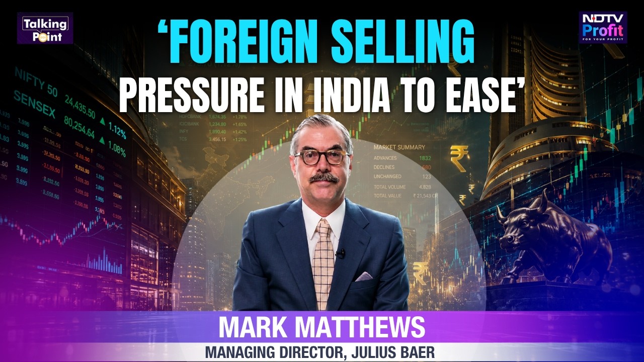 Why FIIs Could Return To India | Julius Baer's Mark Matthews On Banks, IT & Oil