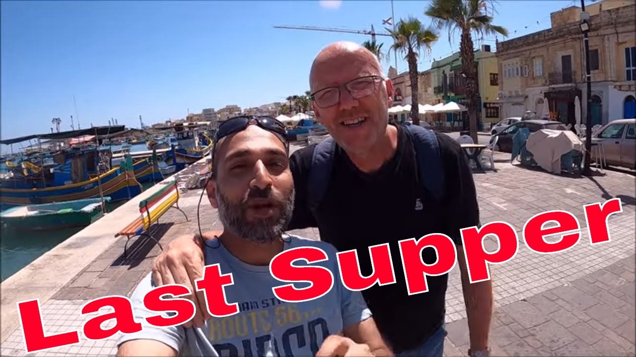 OZZY'S Last supper in Marsaxlokk, MALTA