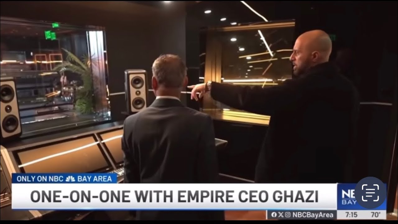 EMPIRE RECORDS CEO “GHAZI” Speaks On Building His Record Label From The Ground Up With NBC Bay Area