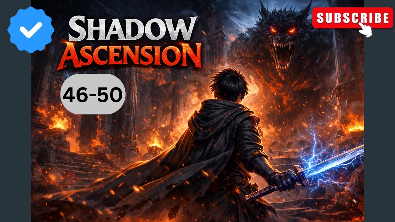 स्वर्ण द्वार के पार क्या मिला? 😳✨ आर्यन की नई शक्ति जागी! || Shadow Ascension || Episode 46-50