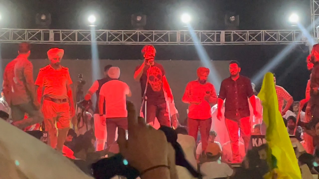 Babbu Maan Adab Punjabi Live Full HD Balachaur Thopia Live