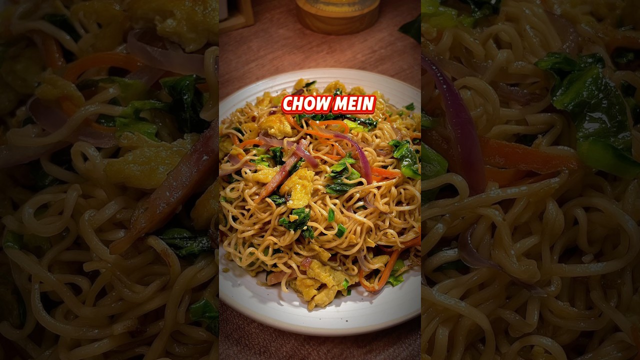 Chinese Chow Mein Noodles #simplerecipe #easyrecipe #noodlesrecipe #stirfrynoodles #lunchideas