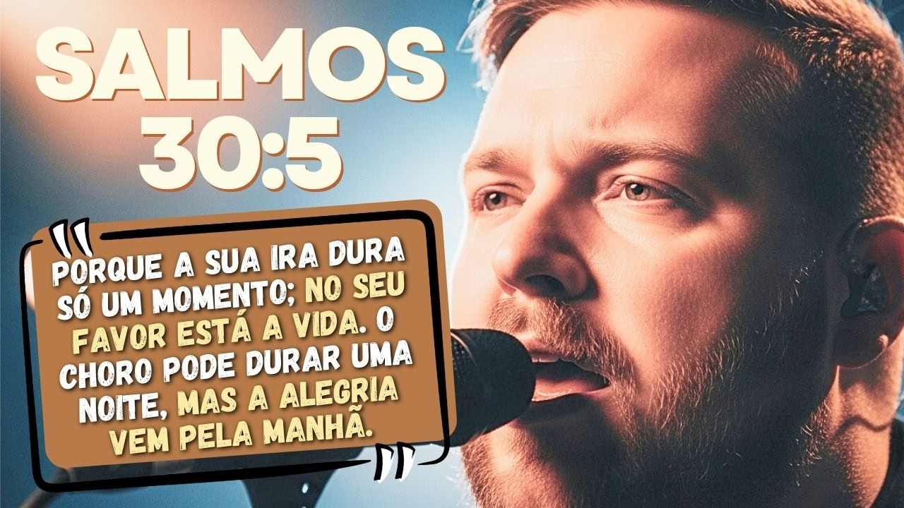 O AMANHÃ DE DEUS CHEGOU PARA VOCÊ! LOUVOR INSPIRADO EM SALMOS 30:5 | SOLO GOSPEL #4