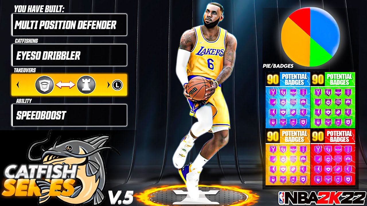 A *SPEED BOOSTING* MULTI POSITION DEFENDER IS THE PERFECT CATFISH BUILD ON NBA 2K22! VOL. 5