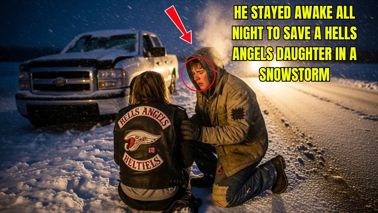 Runaway Teen Stayed Awake All Night to Keep a Hells Angel’s Daughter Alive in the Snow