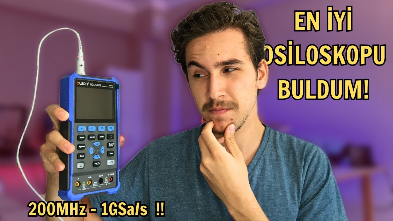 Her Elektronikçi Bu Osiloskopu İsteyecektir! - Her Bütçeye Göre! / JLCPCB
