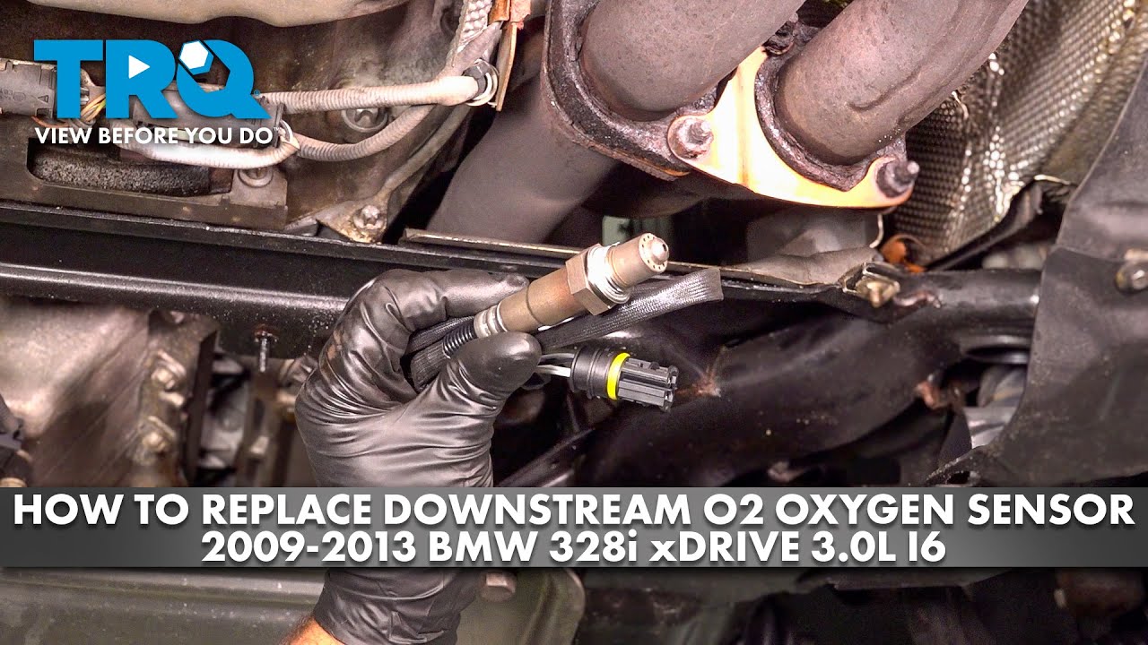 Как заменить датчик кислорода Dowstream O2, ряд 2, датчик 2, BMW 328i xDrive 3.0L I6 2009-2013