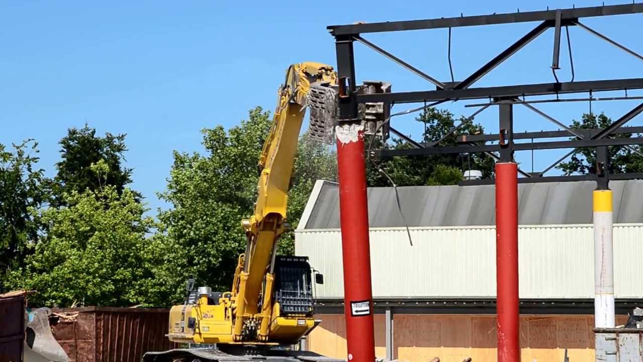 Laatste beelden Sloop Trefkoele Dalfsen