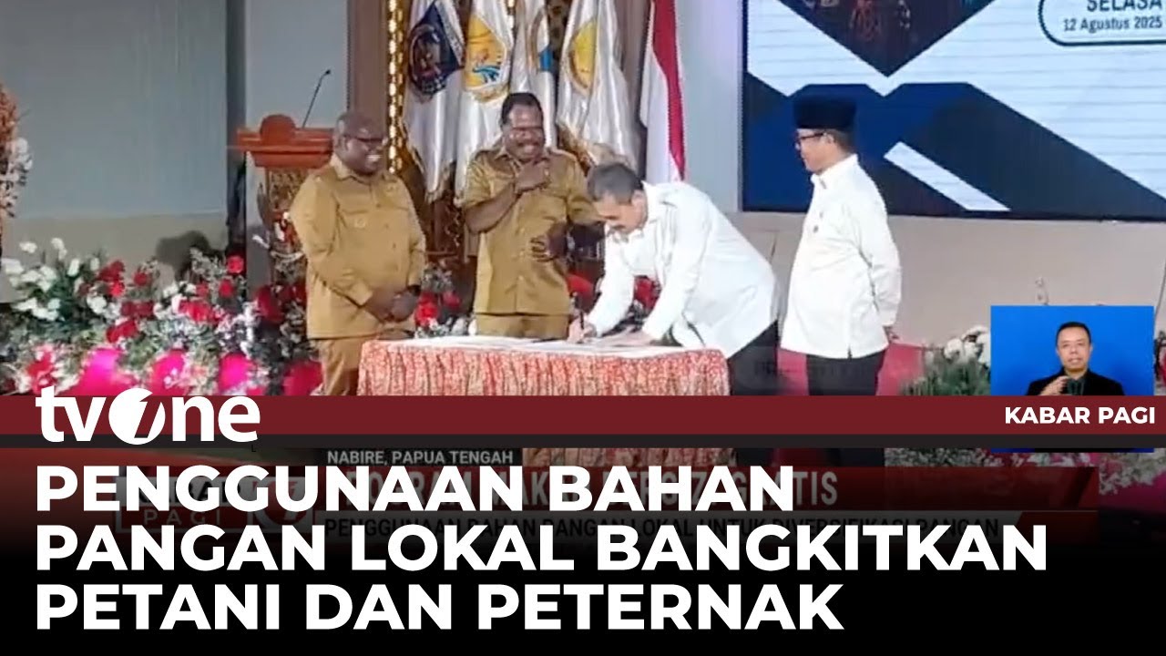 Pemerintah Pusat Berkomitmen Melakukan Percepatan Program MBG di Papua | Kabar Pagi tvOne