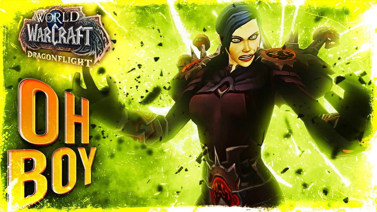 WOW!!! Destro Warlock Gameplay in Dragonflight Alpha