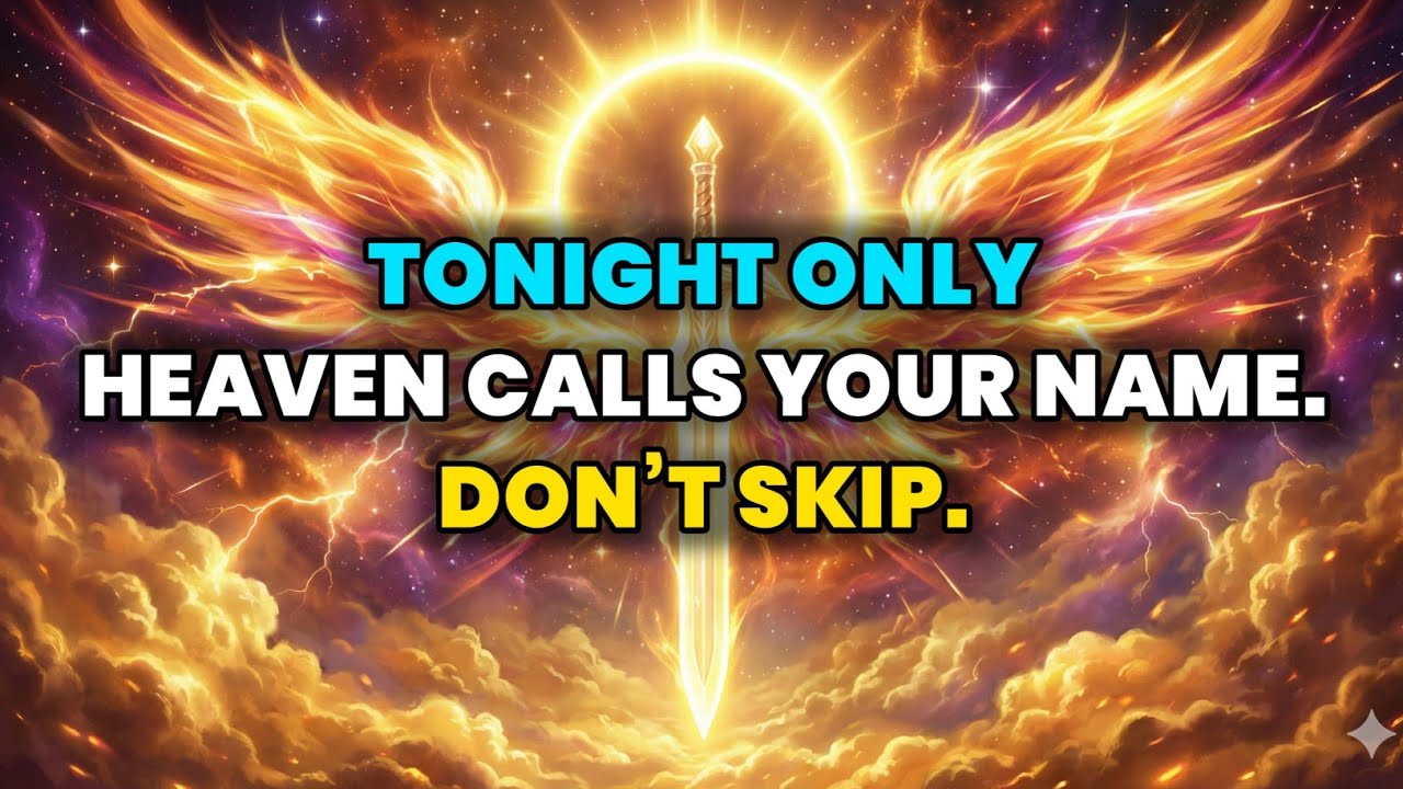 Choosen One: God says your miracle releases tonight—Michael weeps as Heaven calls your name...
