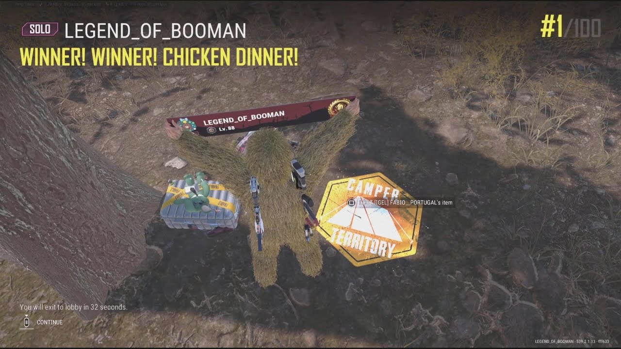 JOT381 PUBG 240126 VIKENDI 11 KILLS 2343rd SOLO WIN 1/100 CHICKEN DINNER SOLO