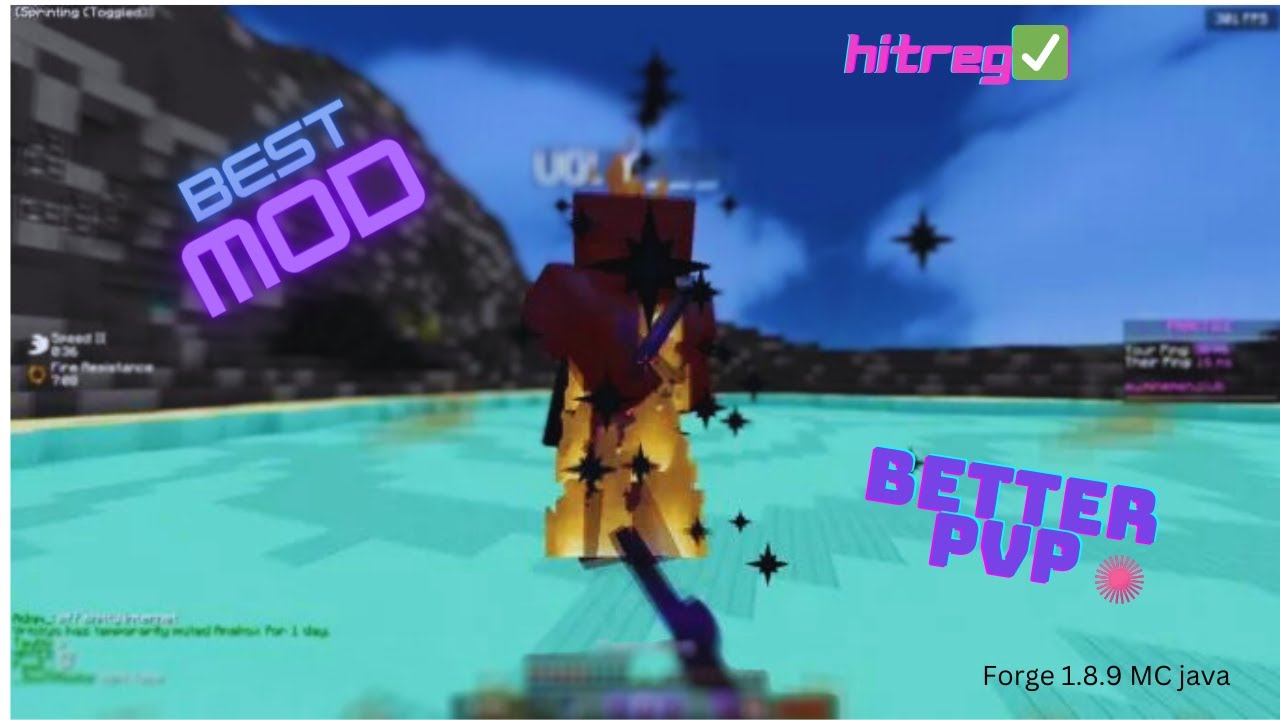 This mod will make your PVP experience better!! Forge 1.8.9