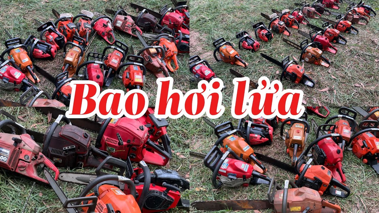 Cưa xích nhật bãi bao hơi lửa hết cho ae Lh 0344301372 em Võ