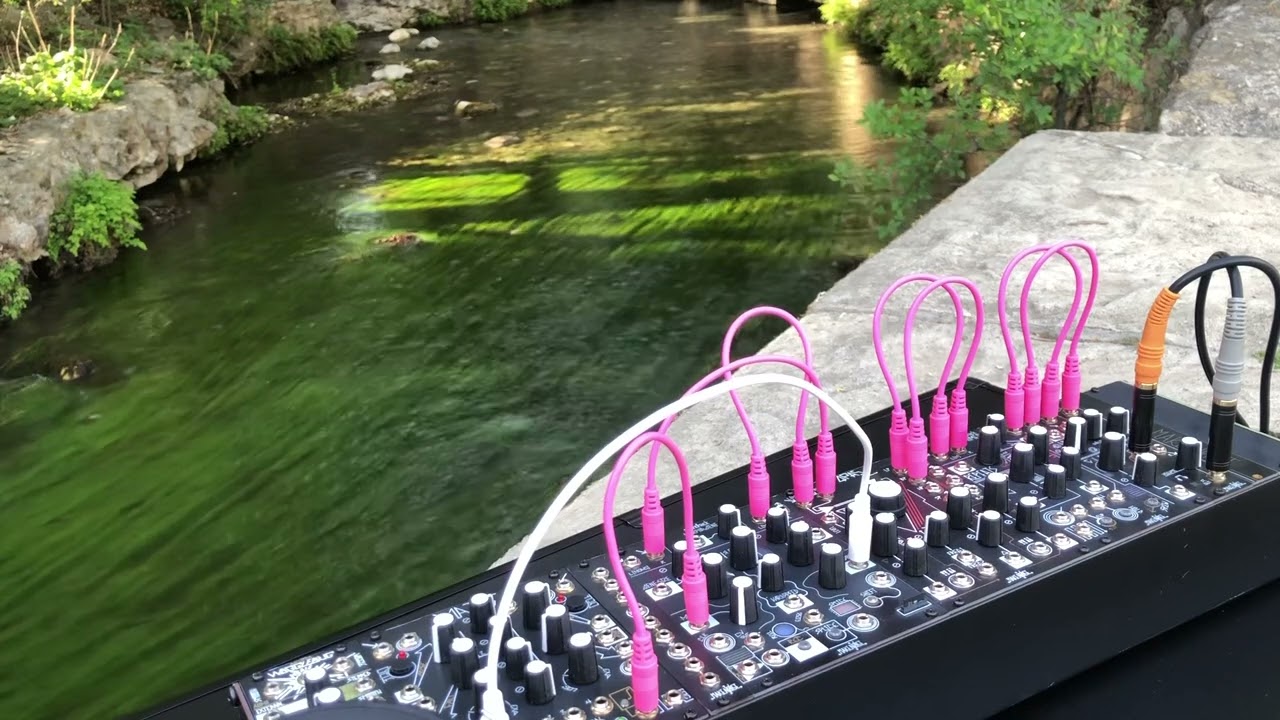 Field Recording Modular Experiment w/ Tape and Microsound Music Machine