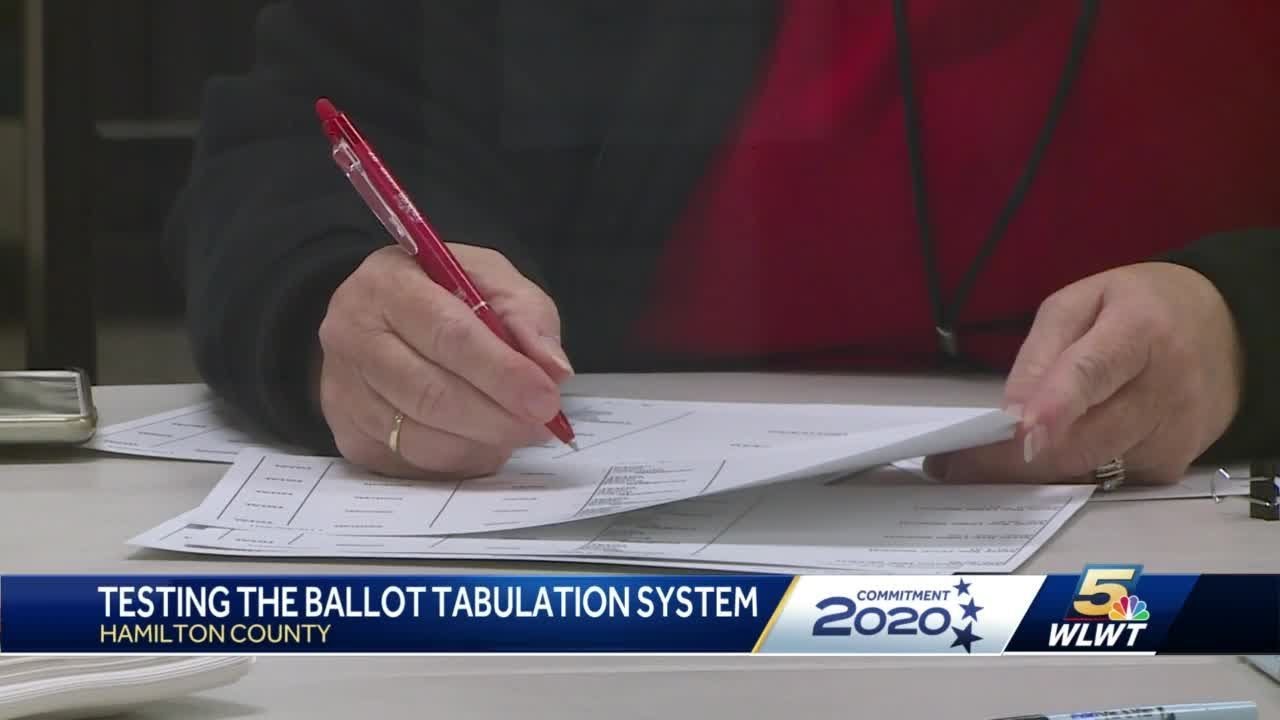 Hamilton County Board of Elections publicly test their voting system