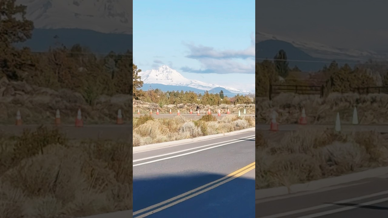 The prettiest road in Bend 