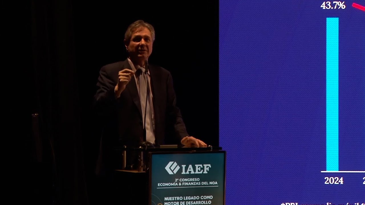 Presentación del Secretario de Política Económica, José Luis Daza, en IAEF