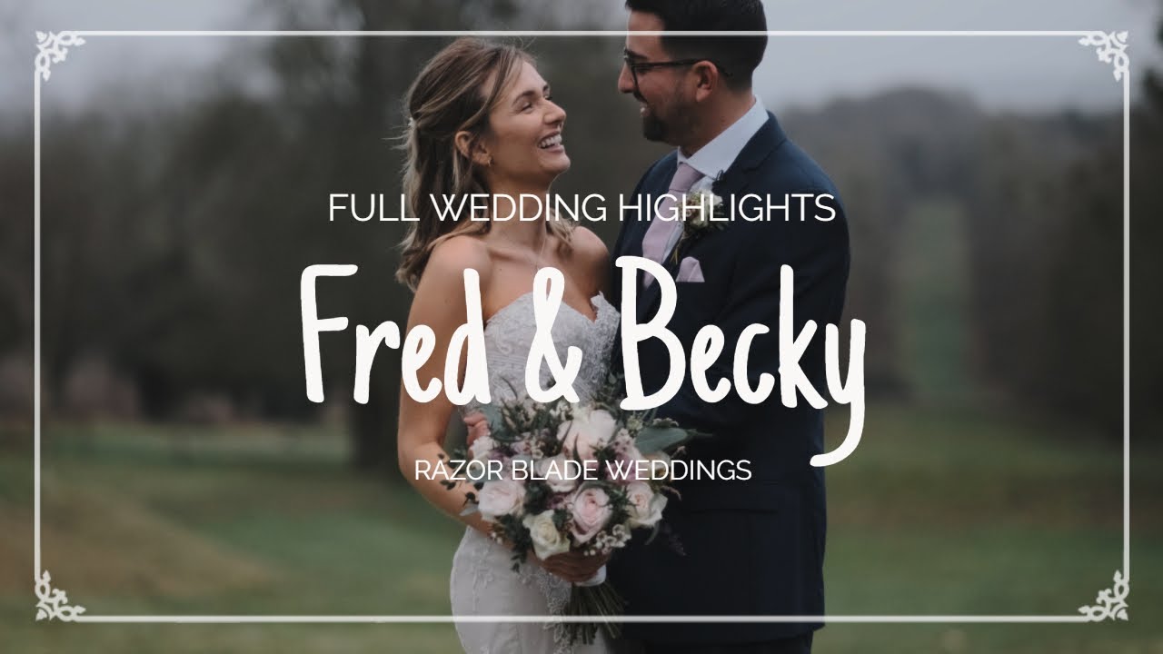 Fred & Becky Full Wedding Highlights | Lainston House