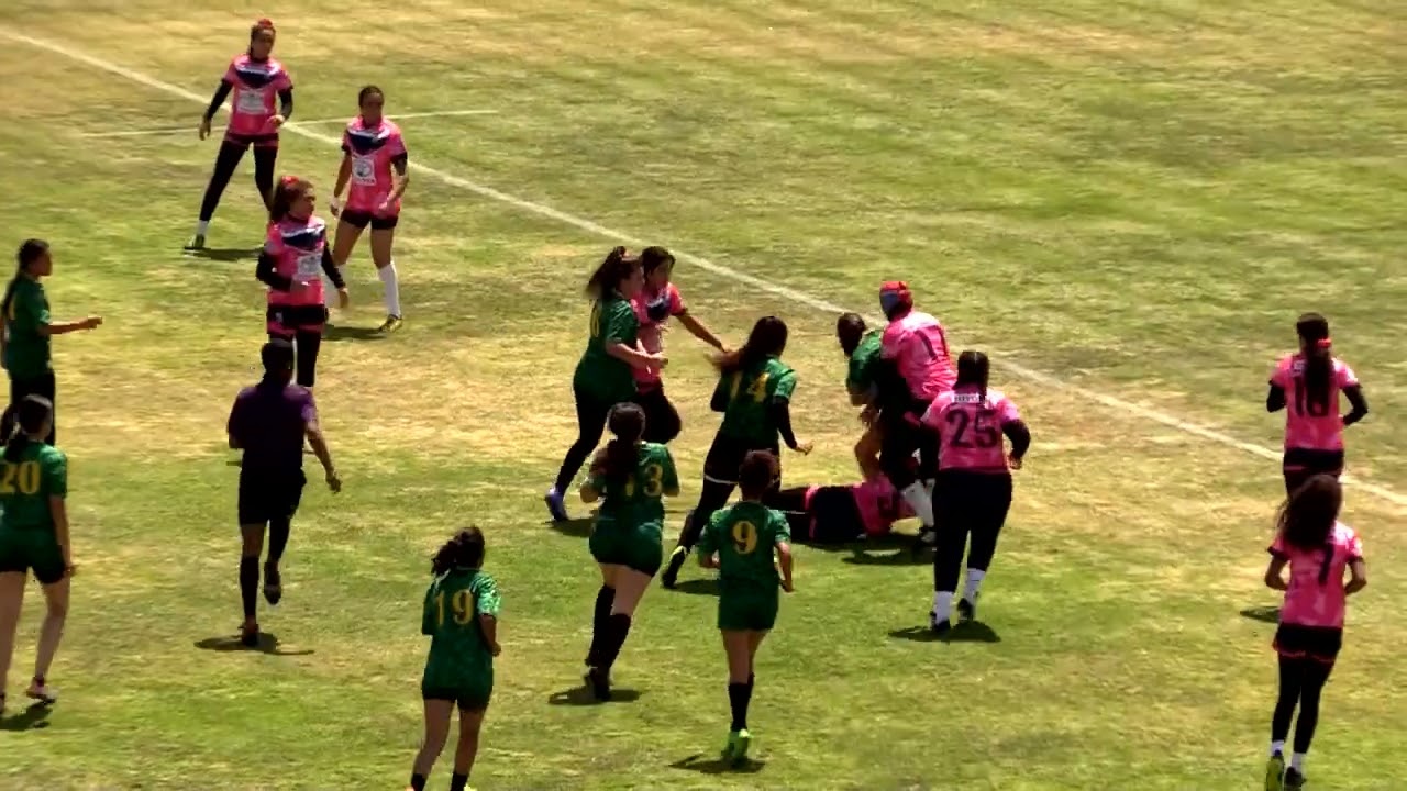 RUGBY TUNISIE  CHAMPIONAT RUGBY A XV  FILLE   FRJ Vs RCJN  Le 18/06/2023