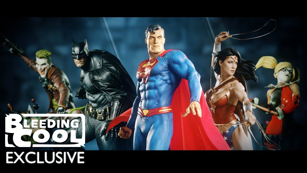 Sideshow DC Premium Format Line Making of and Unveil - Bleeding Cool EXCLUSIVE Clip