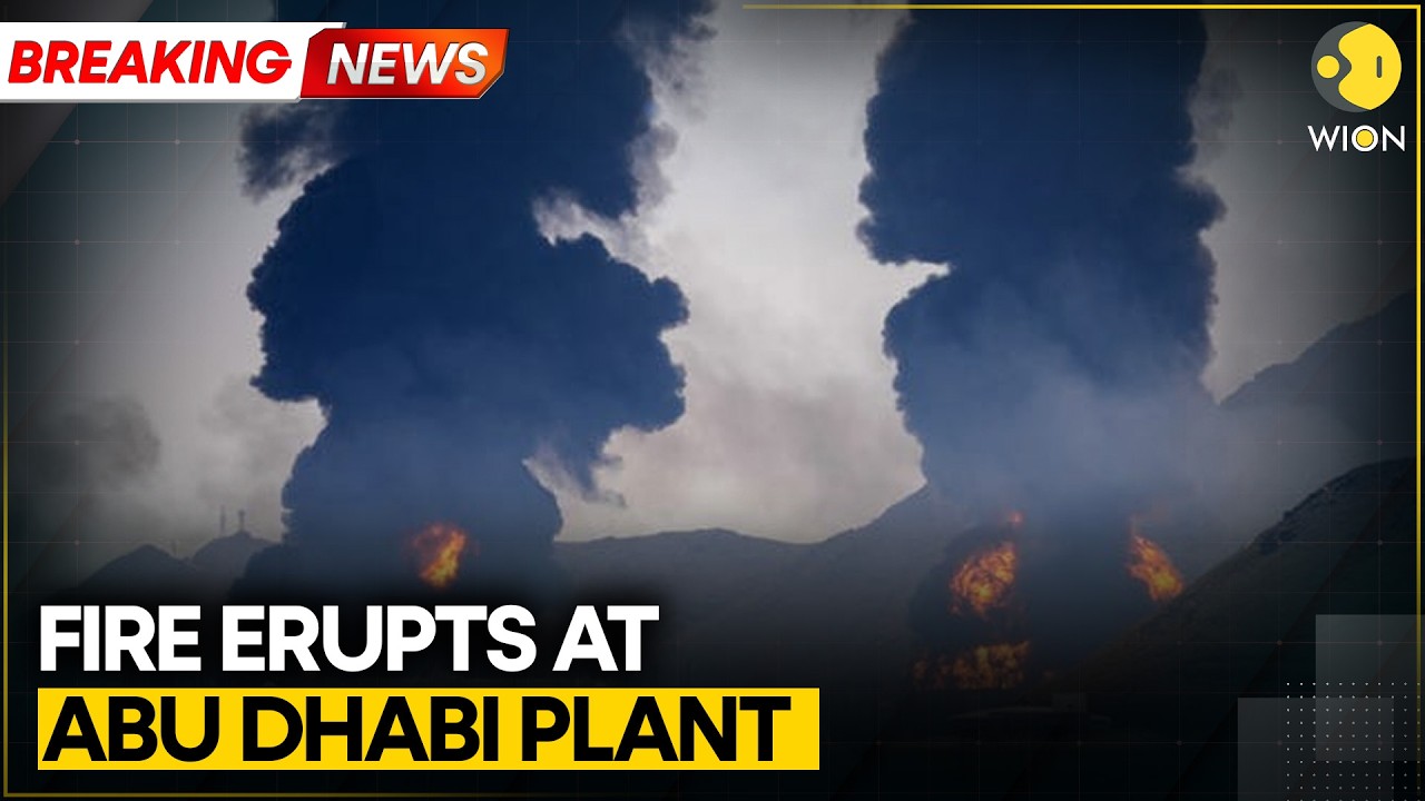 Breaking: Fire Erupts at Abu Dhabi Petrochemical Plant | WION