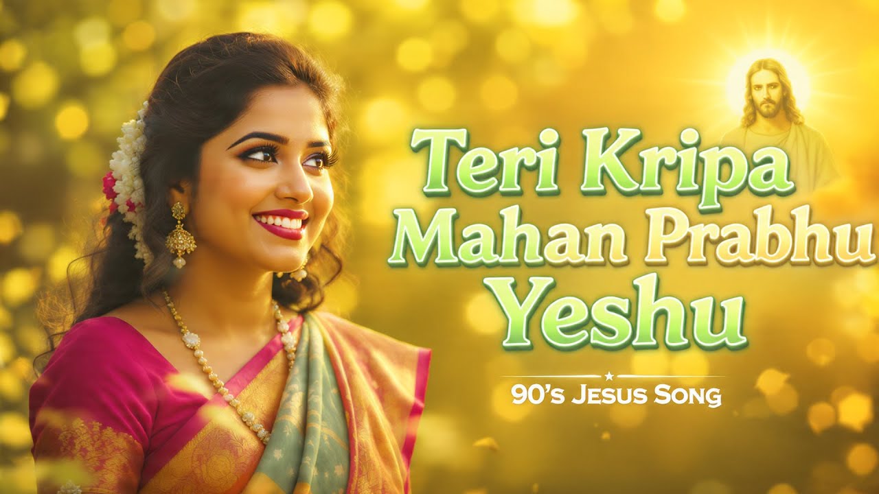 Teri Kripa Mahan Prabhu Yeshu | विलापगीत 3:22-23 | 90's Hindi Jesus Worship Song | Worship Hindi